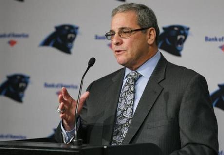 Dave Gettleman took over the Panthers in 2013.
